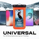 Statik MarCase Floating Waterproof Phone Pouch Case - Orange