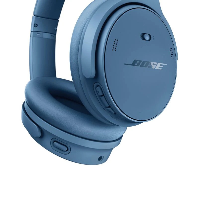 Bose QuietComfort Wireless Noise Cancelling Headphones - 3.5mm / Bluetooth / USB / Type-C - Blue Dusk