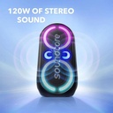 Soundcore Rave Party 2 Portable Speaker 120W Stereo LED Show for Camping/Party