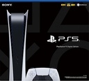 Sony PS5 PlayStation 5 Digital Edition Gaming Console + Wireless Controller - 16GB GDDR6 RAM, 825GB SSD, 120Hz 8K Output, White