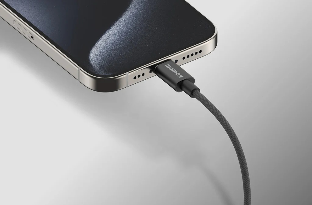 MOMAX Elite 60W USB-C Cable 0.5m (Black)