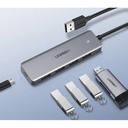 UGREEN 4-Port USB3.0 Hub with USB-C Power Supply