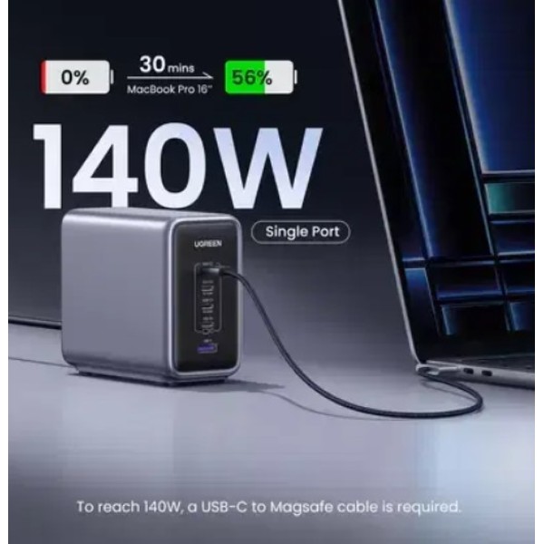 UGREEN Nexode 300W 5-Port PD GaN Fast Charger UK CD333
