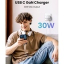 UGREEN Nexode 30W USB-C PD GaN Fast Charger UK (Space Gray)