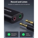 UGREEN USB 2.0 External Sound Adapter (Black)
