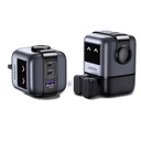 UGREEN Nexode RG 65W 3-Port GaN Fast Charger UK Grey CD361
