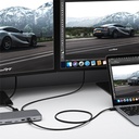 UGREEN USB-C to USB-C Thunderbolt 4 Cable 0.8m (Black)US501