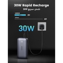 UGREEN 10000mAh PD-30W Two-way Fast Charging Power Bank PB502  