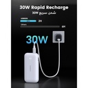 UGREEN 10000mAh PD-30W Two-way Fast Charging Power Bank PB501 