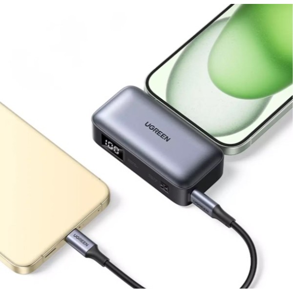 UGREEN 5000mAh Power Bank with Built-in USB-C Connector