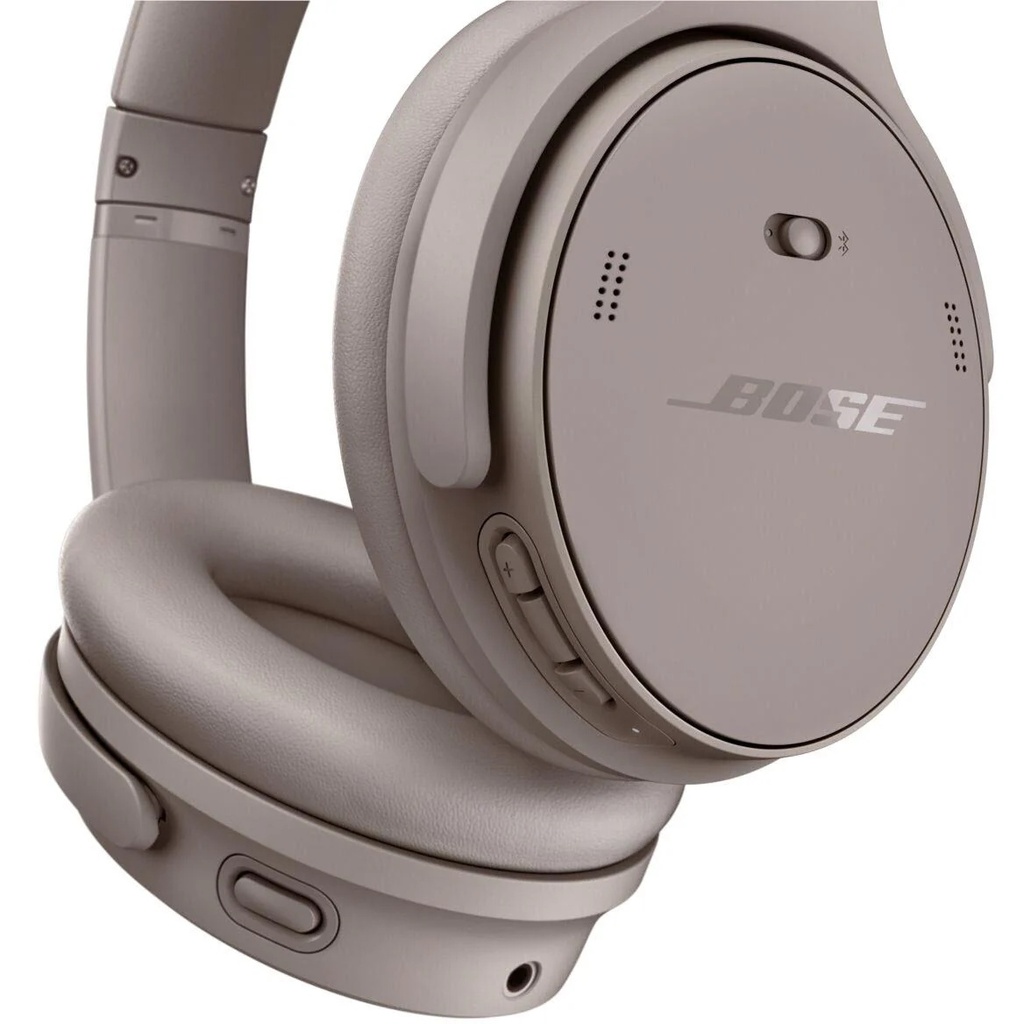 Bose Quietcomfort Wireless Noise Cancelling Over Ear Headphones - 3.5 mm / USB / Type-C - Sandstone