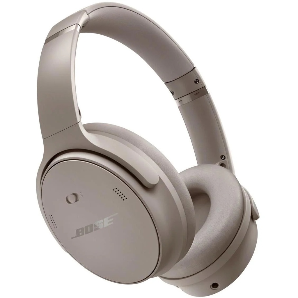 Bose Quietcomfort Wireless Noise Cancelling Over Ear Headphones - 3.5 mm / USB / Type-C - Sandstone