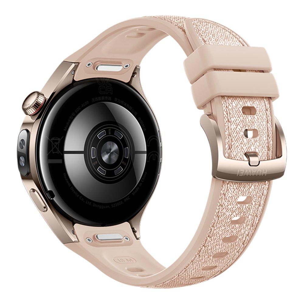 Huawei Smart Watch 5 Sand Gold Stainless Steel case - strap Beige