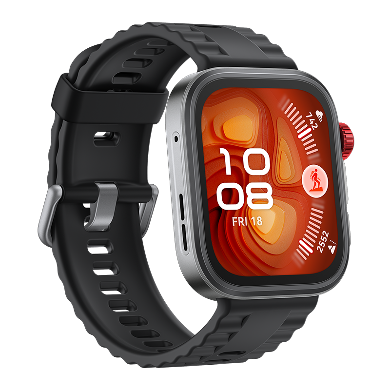 HUAWEI WATCH FIT 4 Pro Black Fluoroelastomer Strap Black