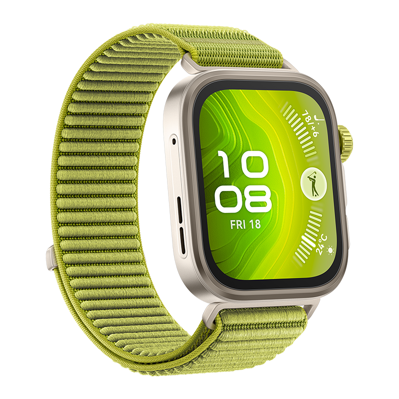 HUAWEI WATCH FIT 4 Pro Green Nylon Strap Green