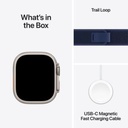 Apple Watch Ultra 2 GPS + Cellular 49mm BLack Titanium Case Blue Trail Loop M/L
