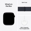 Apple Watch Series 10 46mm GPS + Cellular Jet Black Aluminium with Ink Sport Loop