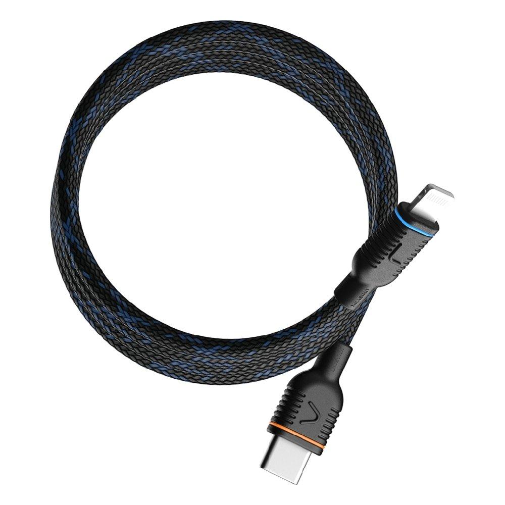 Unisynk MagRoll™ Magnetic USB-C to Lightning, 60W, 2 Meters, 10450- Black