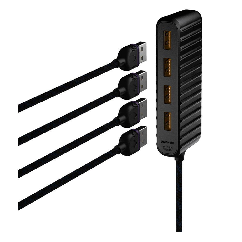 UNISYNK 12 Port Dual Display USB-C Hub 8K Pro, 10400 – Black (copy)