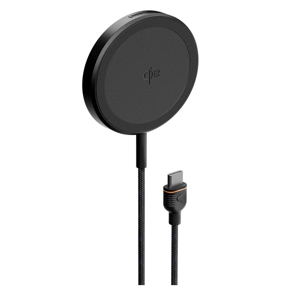 UNISYNK Magnetic Wireless Charger, 15W, 10439 – Black
