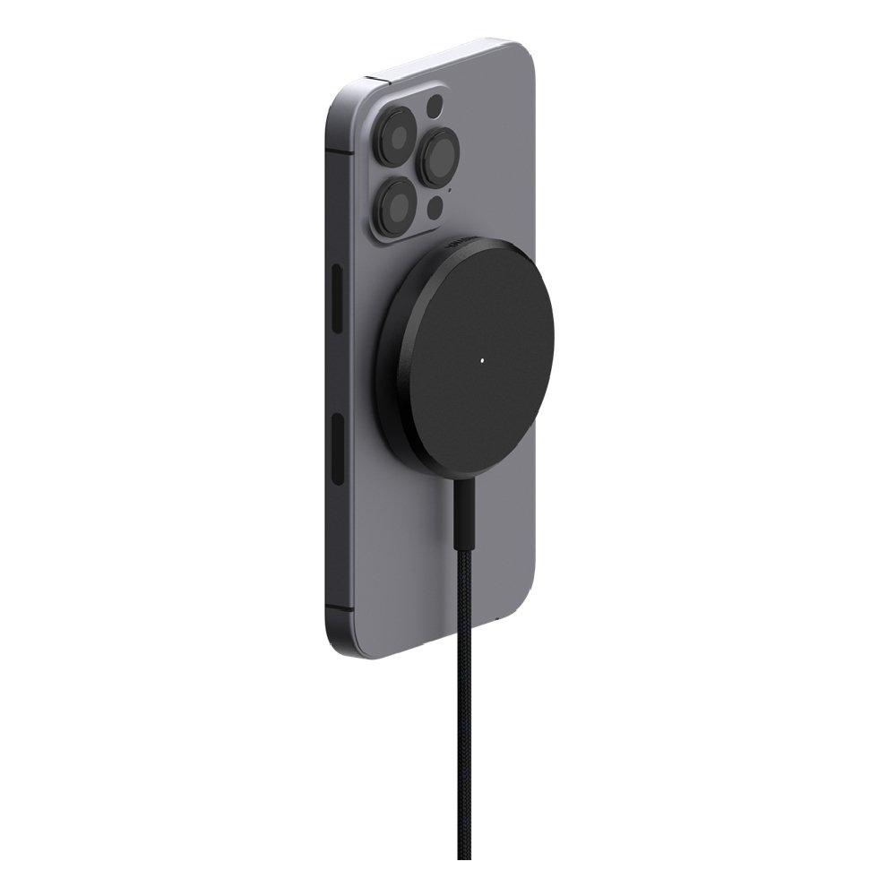 UNISYNK Magnetic Wireless Charger, 15W, 10439 – Black