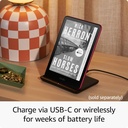 Amazon Kindle Paperwhite Signature Edition 32GB – Wireless Charging, Auto-Adjusting Light & Weeks of Battery Life (Newest Model, Metallic Black)