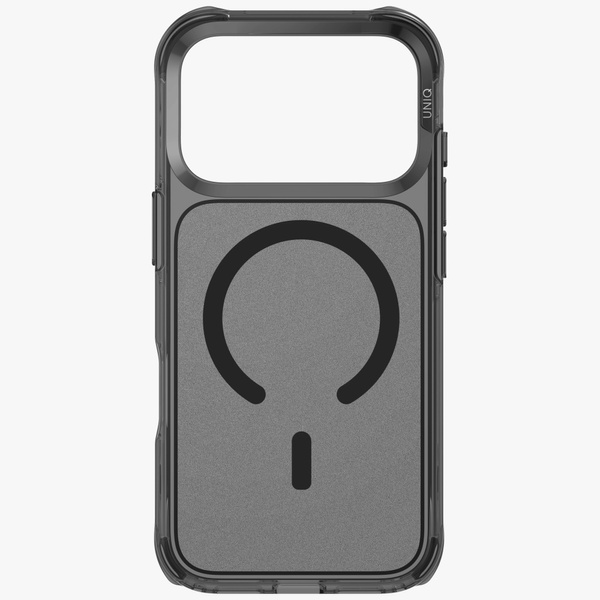 UNIQ iPhone 17 Pro (2025) 6.3-inch Magclick Charging Airsuit - Glossy Smoke (Glossy Smoke) 