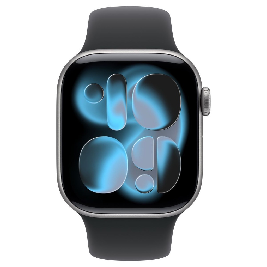 Apple Watch Series 11 GPS 42mm Space Grey Aluminium Case with Black Sport Band - S/M