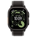 Apple Watch Ultra 3 GPS + Cellular 49mm Black Titanium Case with Black/Charcoal Trail Loop - M/L