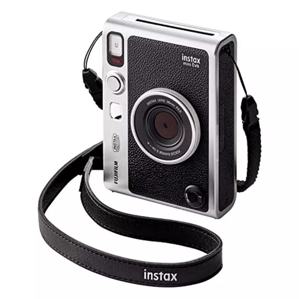 Instax Mini Evo Camera, 28mm, USB Type C Port - Black