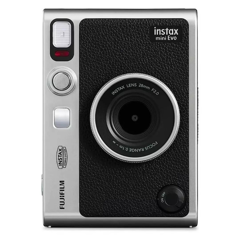 Instax Mini Evo Camera, 28mm, USB Type C Port - Black