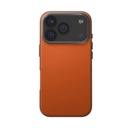 Uniq Hybrid iPhone 17 Pro (2025) 6.3 Inch MagClick Charging Lyden DS - Flame Orange