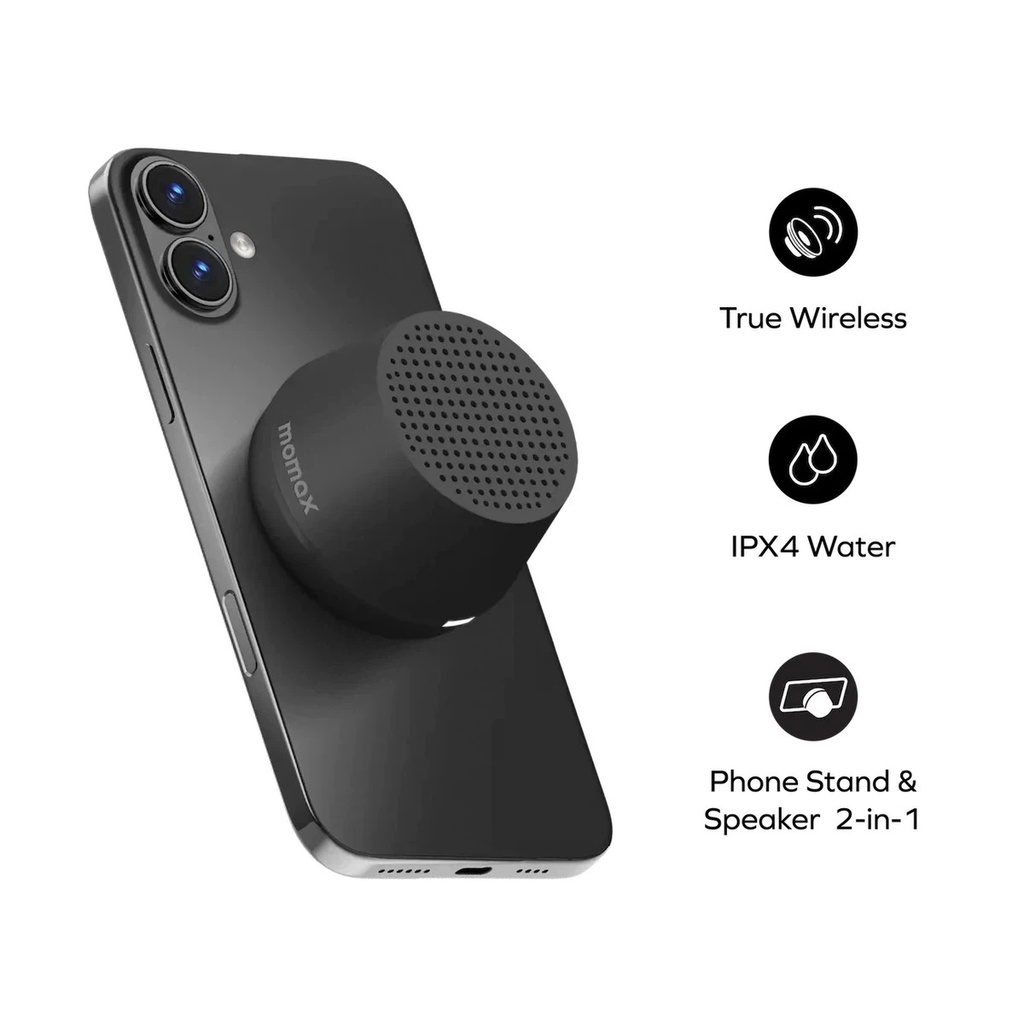 Ezzat 1-VIBE GO LITE Magnetic Wireless Speaker (Purple Blue)