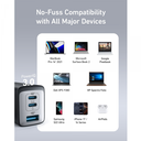 Anker Power port  (65W, 3-Ports, GaN) -Black – A2667K14