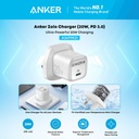 Anker USB-C 20W Charger, White - A2699K21