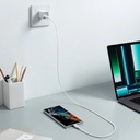 ANKER 322 USB-C Cable 3ft, 0.9 M / 60W White