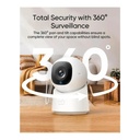 Eufy Indoor Cam C220 2K Pan & Tilt - White