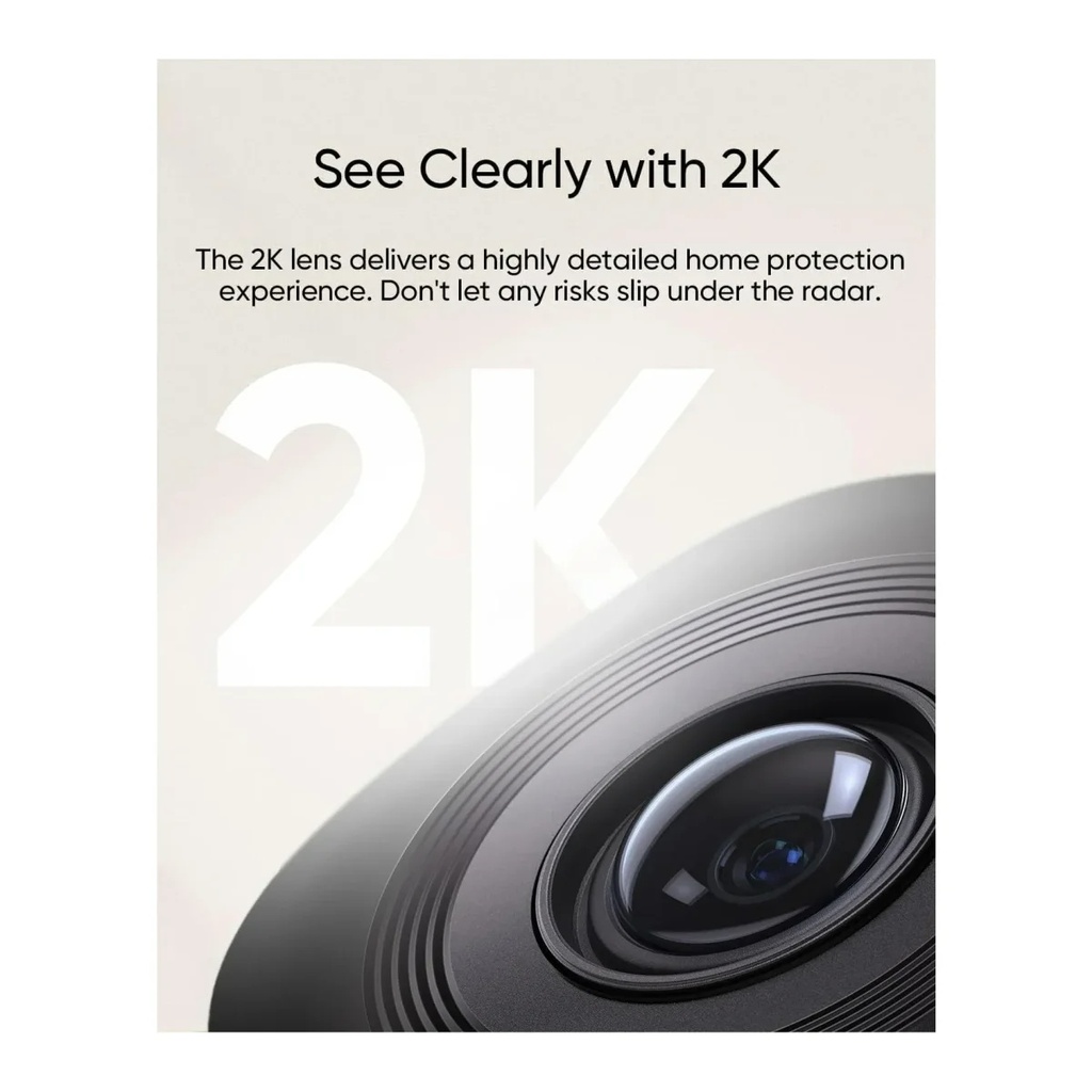 Eufy Indoor Cam C220 2K Pan & Tilt - White