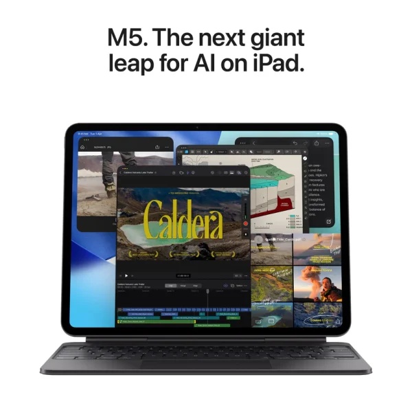 13-inch iPad Pro M5 Wi‑Fi+Cellular 2TB standard glass Silver