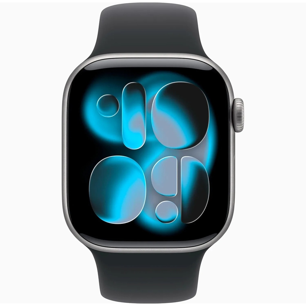 Apple Watch Series 11 GPS 42mm Space Grey Aluminium Case with Black Sport Band - M/L (copy)