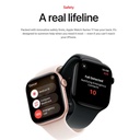 Apple Watch Series 11 GPS 42mm Space Grey Aluminium Case with Black Sport Band - M/L (copy)
