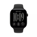 Apple Watch Series 12 46mm Black Aluminium Case with Black Sport Band - S/M