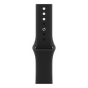 Apple Watch Series 12 46mm Black Aluminium Case with Black Sport Band - S/M