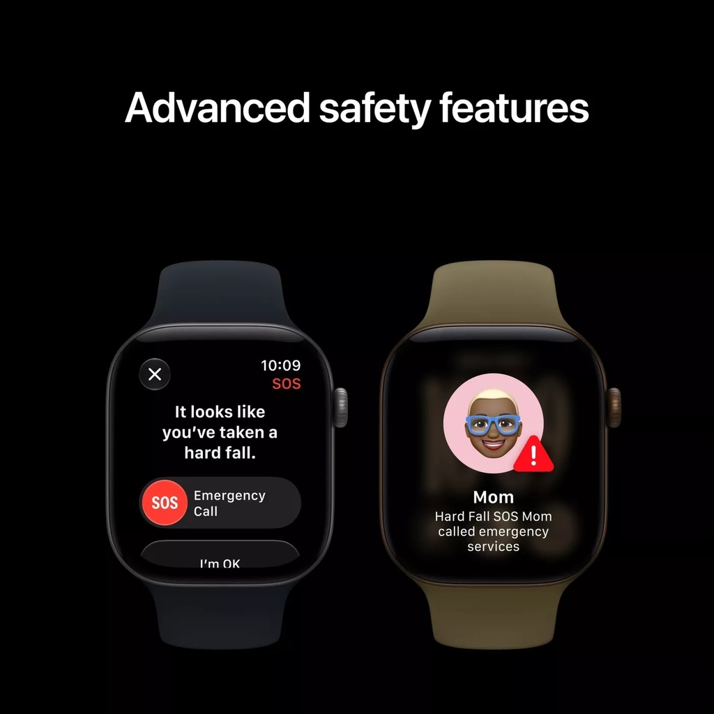 Apple Watch Series 12 42mm Aluminum GPS - Dark Bronze (S/M)