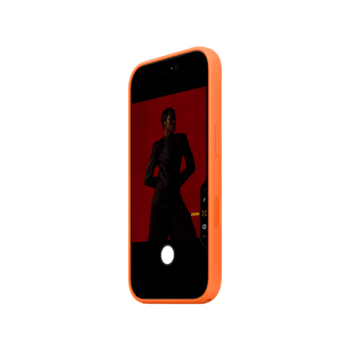 Apple iPhone 17 Pro Silicone Case with MagSafe – Orange