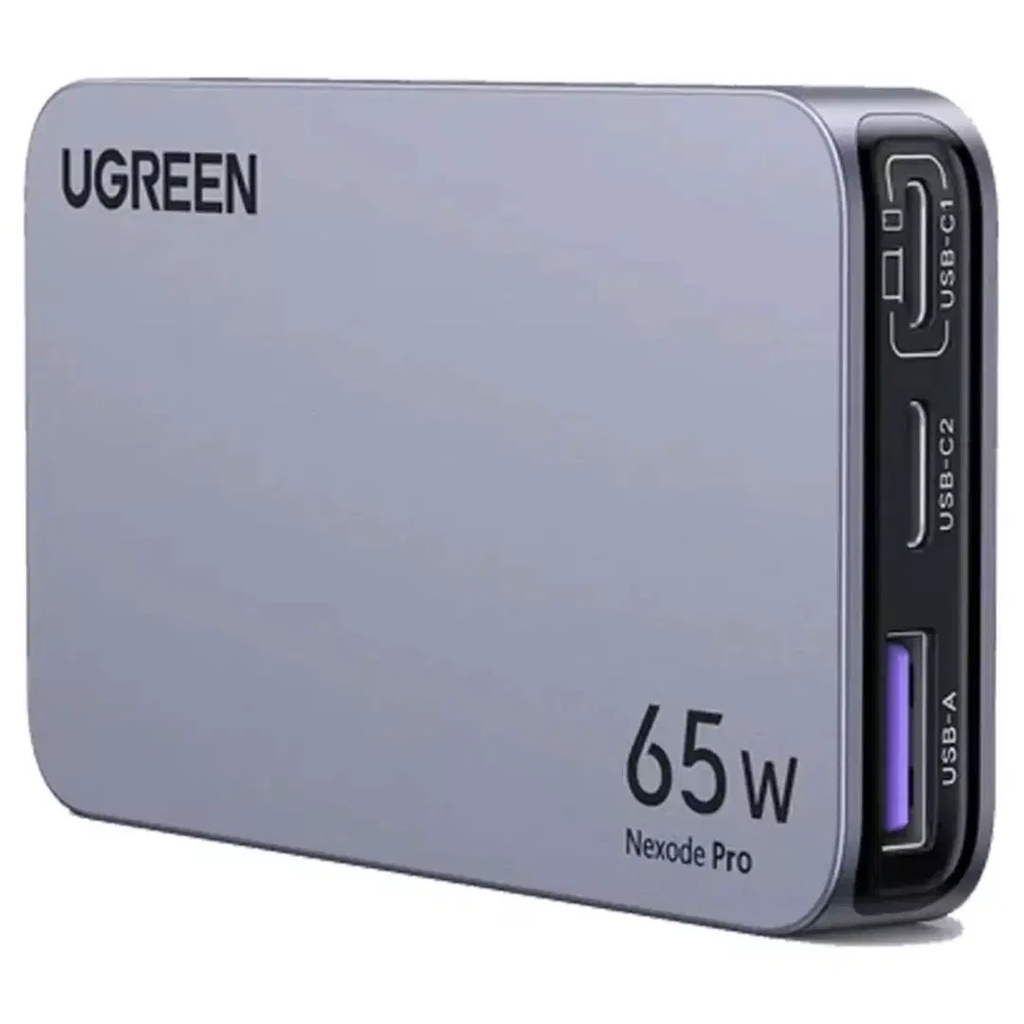 UGREEN Nexode Pro 65W 3-Port GaN Ultra-Slim Fast Charger 25356