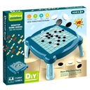 2-in-1 Black & White Desktop Chess Fliping Game