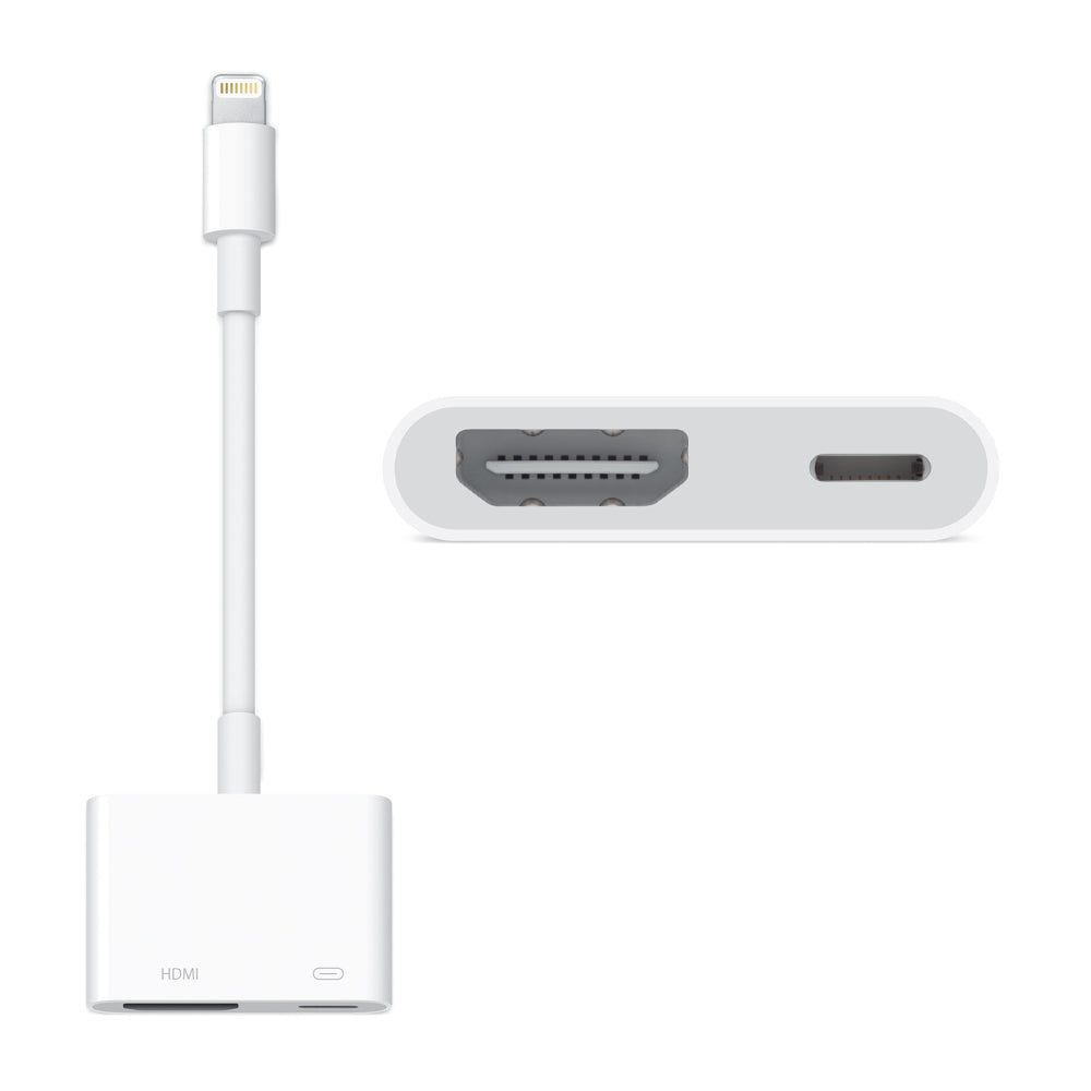 محول Apple Lightning Digital AV - أبيض