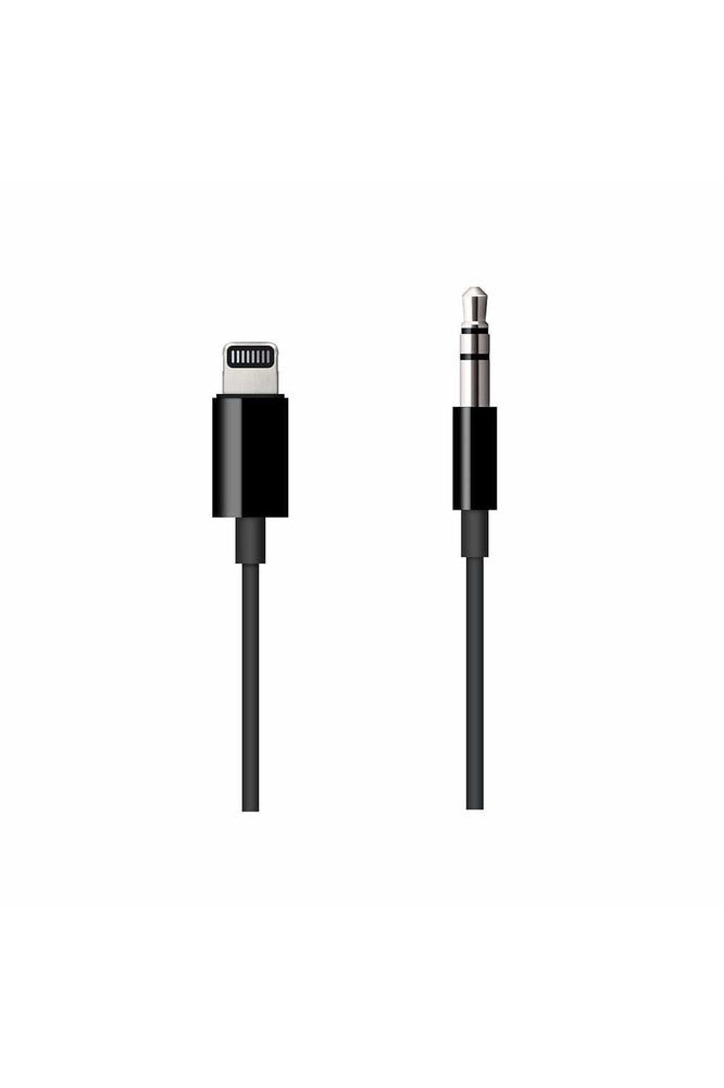 كابل صوت Apple Lightning إلى 3.5 ملم بطول 1.2 متر - أسود