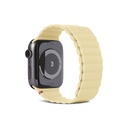 حزام مغناطيسي خفيف الوزن من السيليكون لساعة Apple Watch Series 1 8/SE/Ultra مقاس 49/45/44/42 مم - ذرة حلوة
